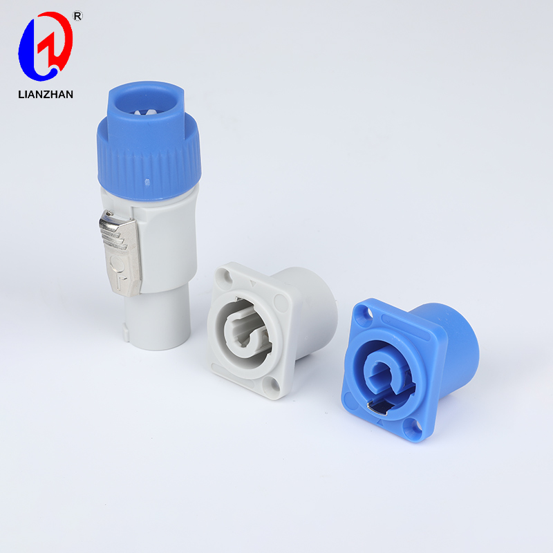 3 Pin PowerCon Male Female Socket NAC3FCA NAC3MPA Chassis Panel Mount Power Adapter Connector