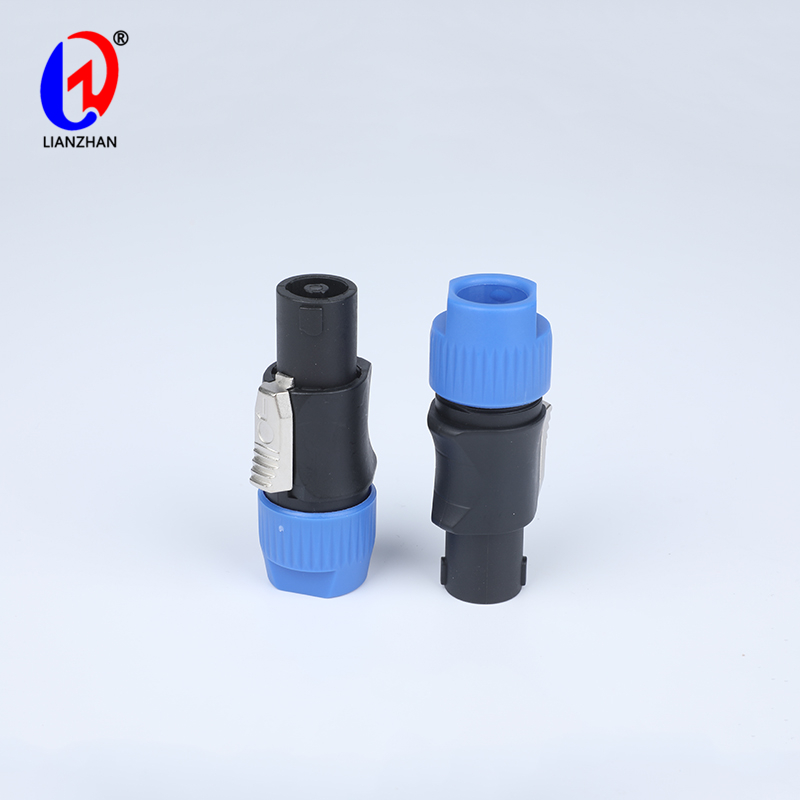 SpeakOn Speaker Adapter Connector NL4FC 4 Pole Plug Twist Lock Cable Connector