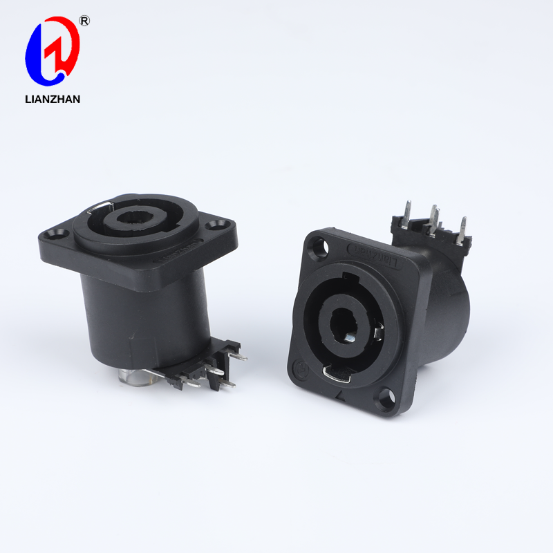 Neutrik 4 Pin Chassis Mount Twist Locking SpeakOn Speaker Female Connector