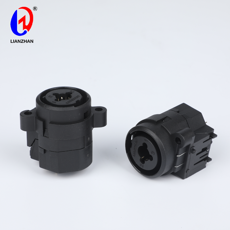 Neutrik XLR Combo Connector Replacement 3 Pole Female XLR 1/4″ Mono Jack Socket