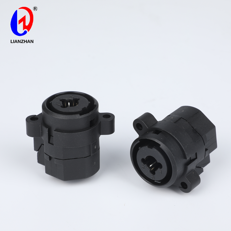 Audio Low-Profile XLR Combo 1/4″ Mono Jack 3 Pole Female Chassis Mount Socket