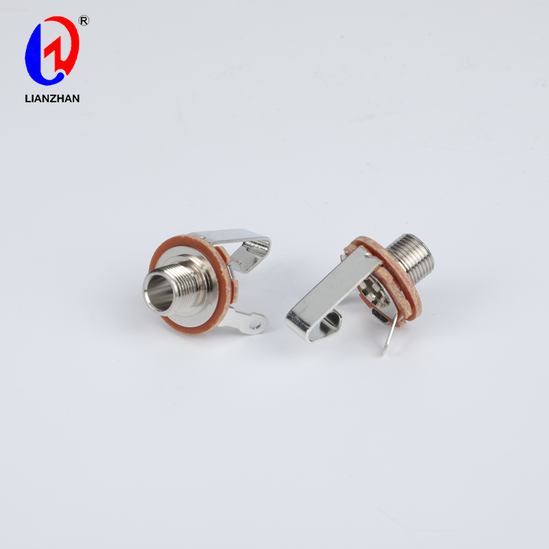 1/4″ Jack Audio Female TS Socket Stereo Panel Mount 6.35mm Phone Jack Connector