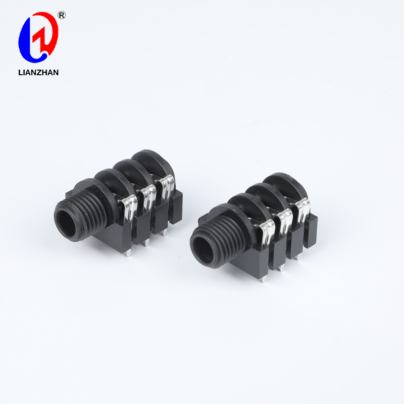 Audio Headphone Jack Panel Mount 6 Pin 1/4″ 6.35mm Female Stereo Socket